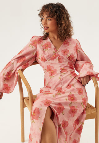 Structured Midi Dress