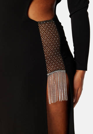 Super cut out  Bejewelled Gown