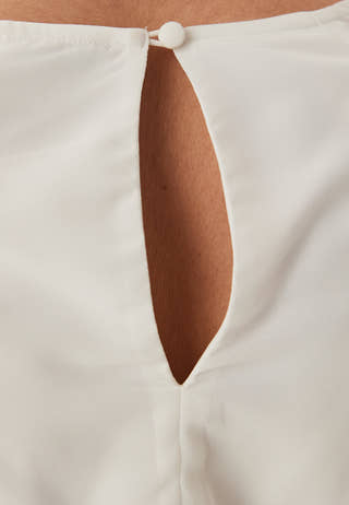 Triple Flounce Short Dress