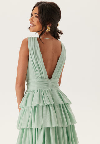 Tulle Frill Gown