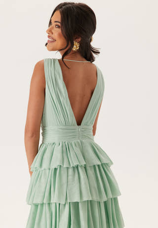 Tulle Frill Gown