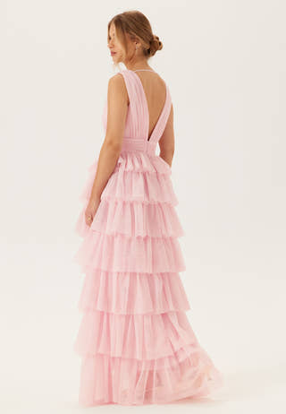 Tulle Frill Gown