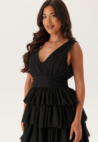 Tulle Frill Gown