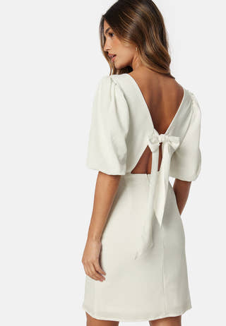 Short bow Dress