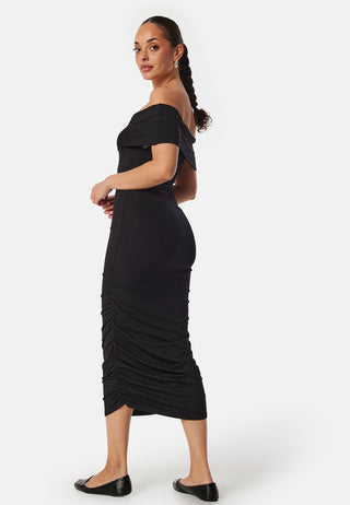Off Shoulder Midi Dress
