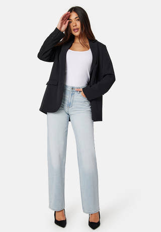 Wide Straight Jeans