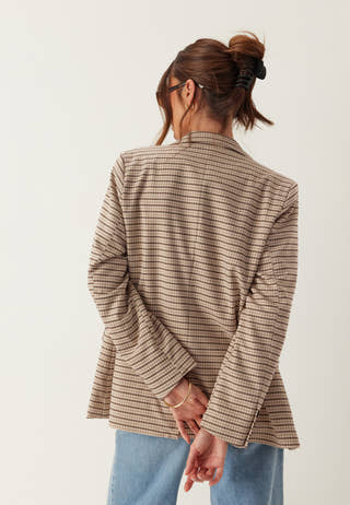 Oversized L/S blazer