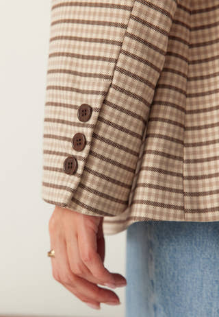 Oversized L/S blazer