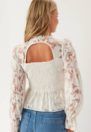 Peplum Blouse