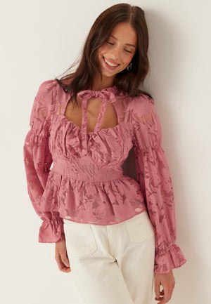 Peplum Blouse