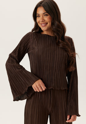Pleated Frill Top