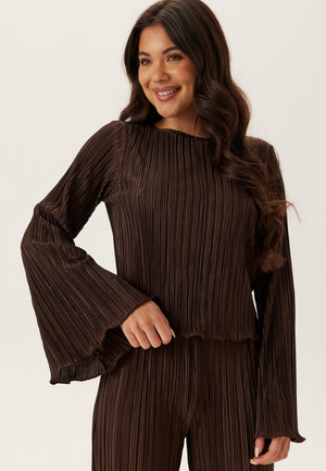 Pleated Frill Top