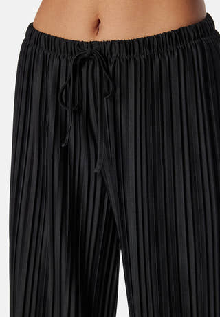 Pleated Wide Trousers