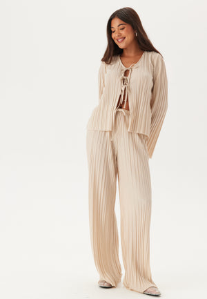 Pleated Wide Trousers