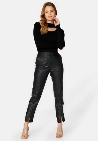 Prim PU trousers