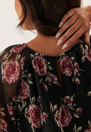 Raglan Chiffong Blouse