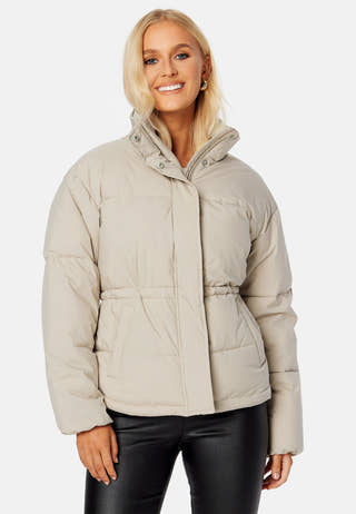 Rahima Drawstring Waist Puffer Jacket