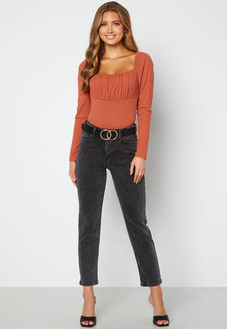 Regina straight leg ankle  jeans