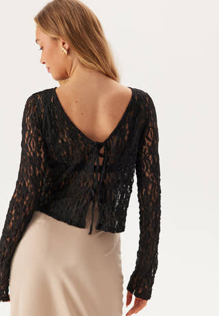 Reversible Lace Cardigan