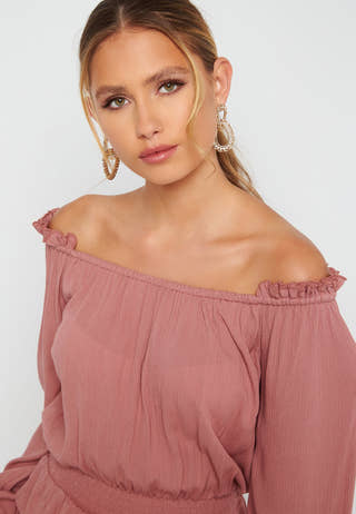 Riley off shoulder blouse