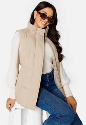 Rishi Drawstring Puffer Vest