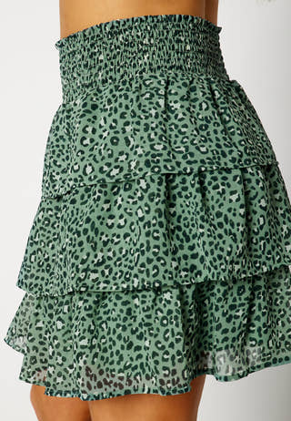 Romina frill skirt