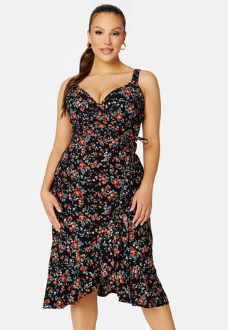 Ruby flounce dress
