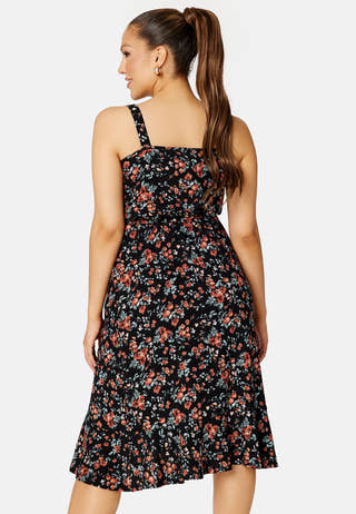 Ruby flounce dress