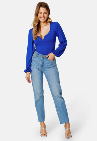 Rudina puff sleeve top