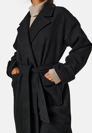 Rue Oversized Wool Blend Coat