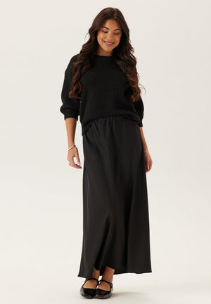 Satin Midaxi Skirt
