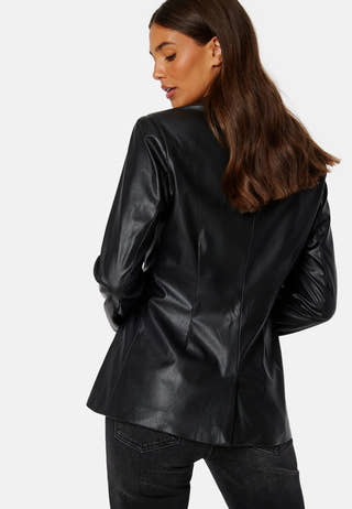 Sebrina PU blazer