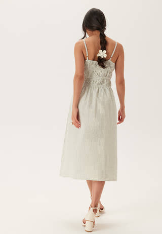 Seersucker Smock Dress
