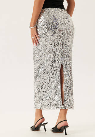 Sequin Midi Skirt
