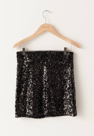 Sequin Short Skirt