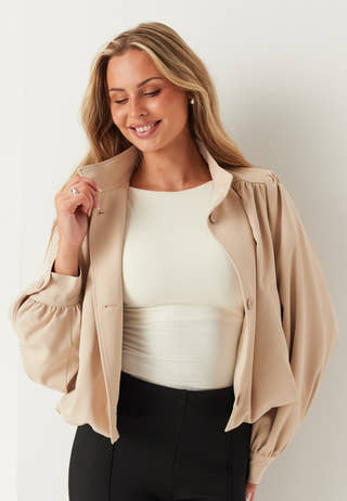 Short Balloon Jacket