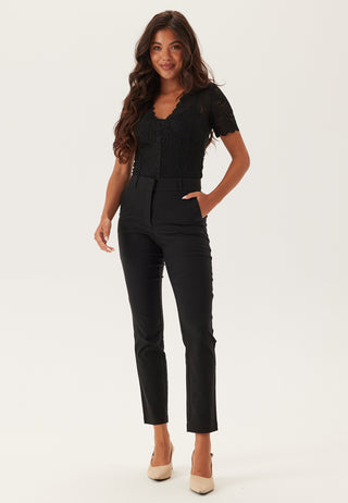Short Sleeve Lace Top