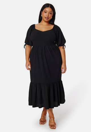 Short Sleeve Smock Dress