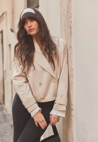 Short Trench Coat