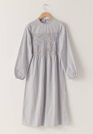 Smock Cotton Dress