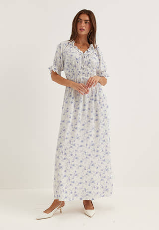 Smock Maxi Dress