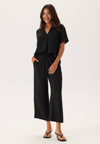 Smock Waist Ankle Trousers