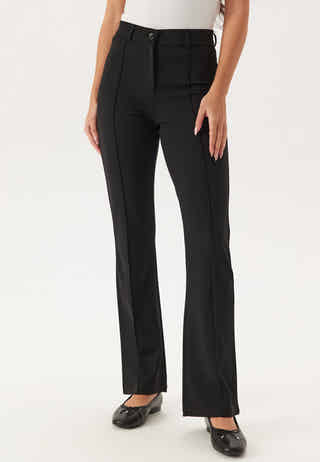 Soft Flared Suit Trousers