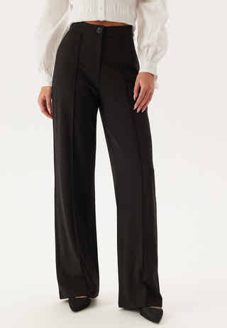 Soft Suit Straight Trousers