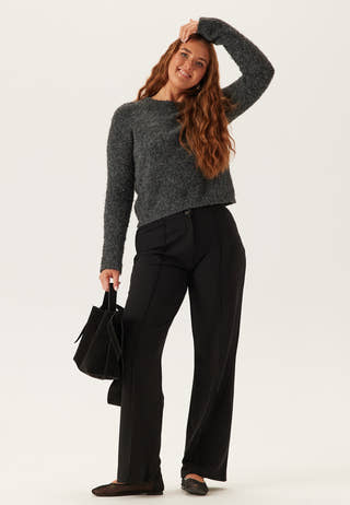 Soft Suit Straight Trousers
