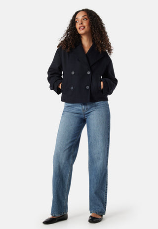 Sophie Short Wool Blend Coat