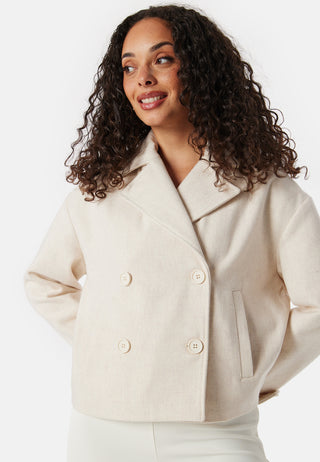 Sophie Short Wool Blend Coat