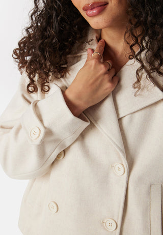Sophie Short Wool Blend Coat