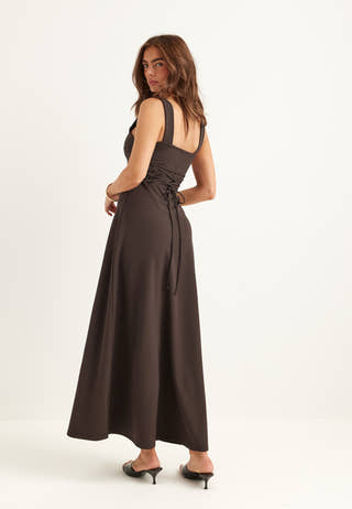 Square Neck Corset Dress