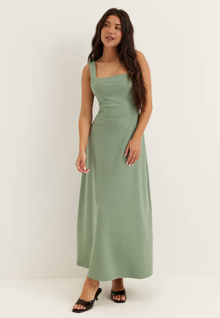 Square Neck Corset Dress